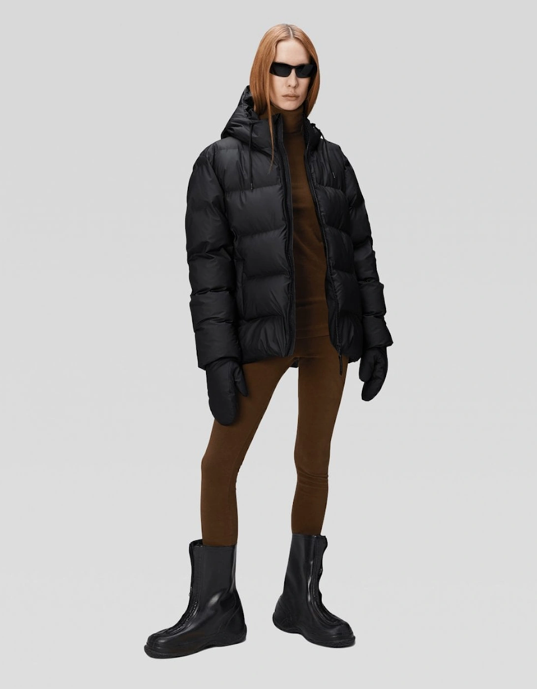 Alta Unisex Puffer Jacket - 01 Black