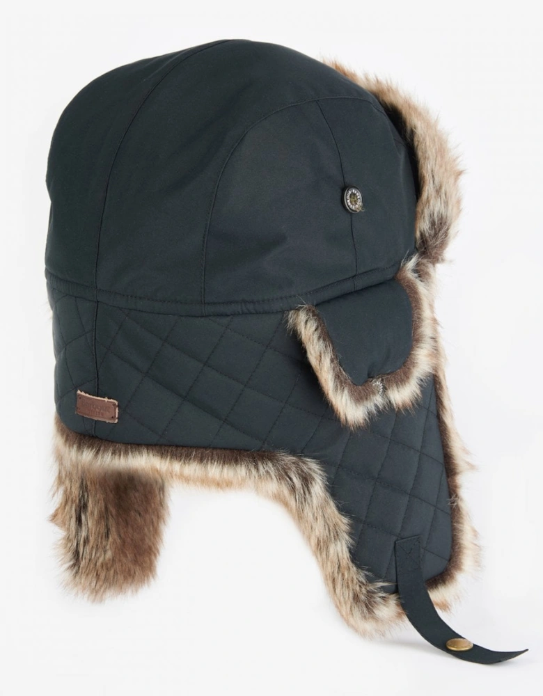 Cleadon Mens Trapper Hat - Black