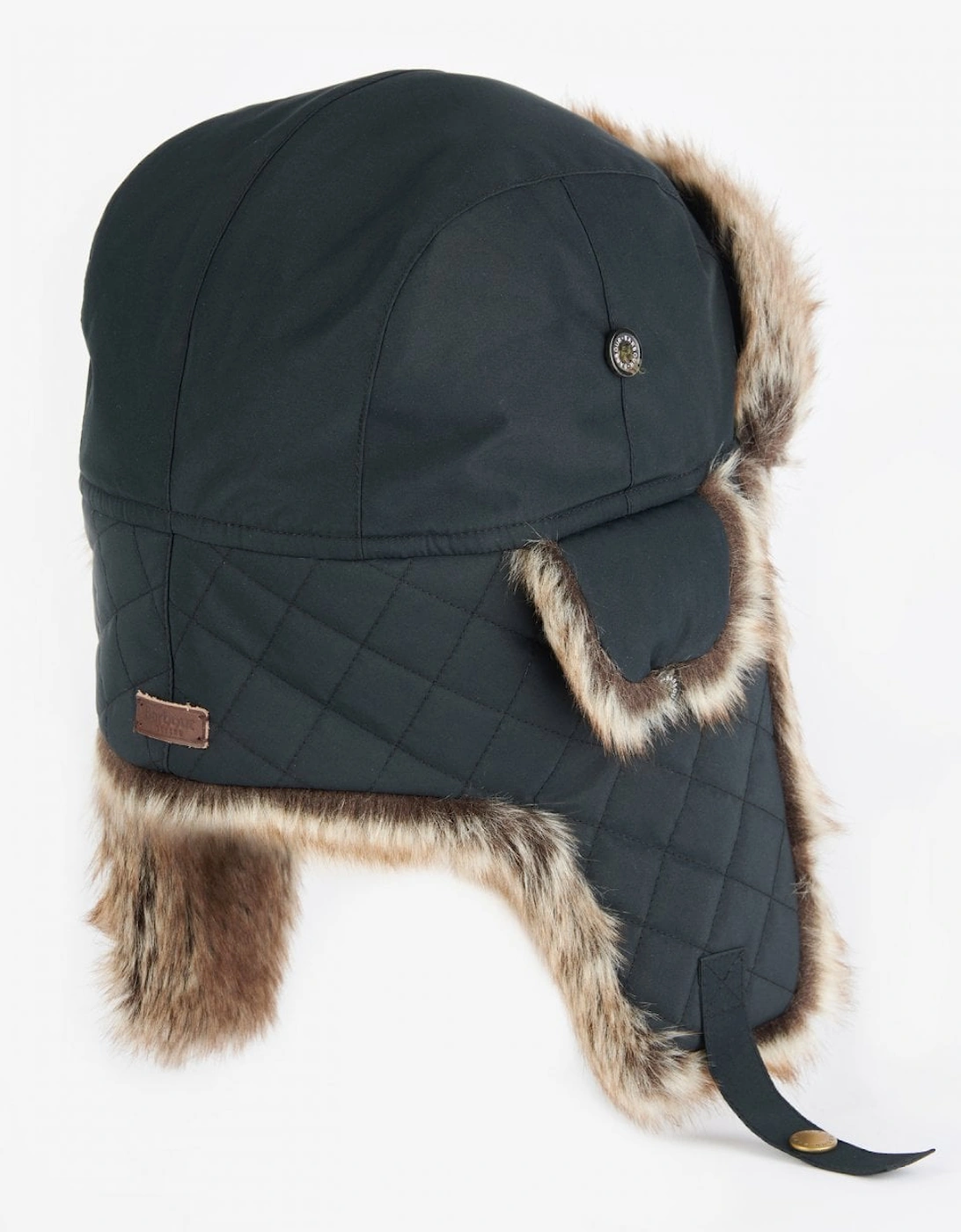 Cleadon Mens Trapper Hat - Black