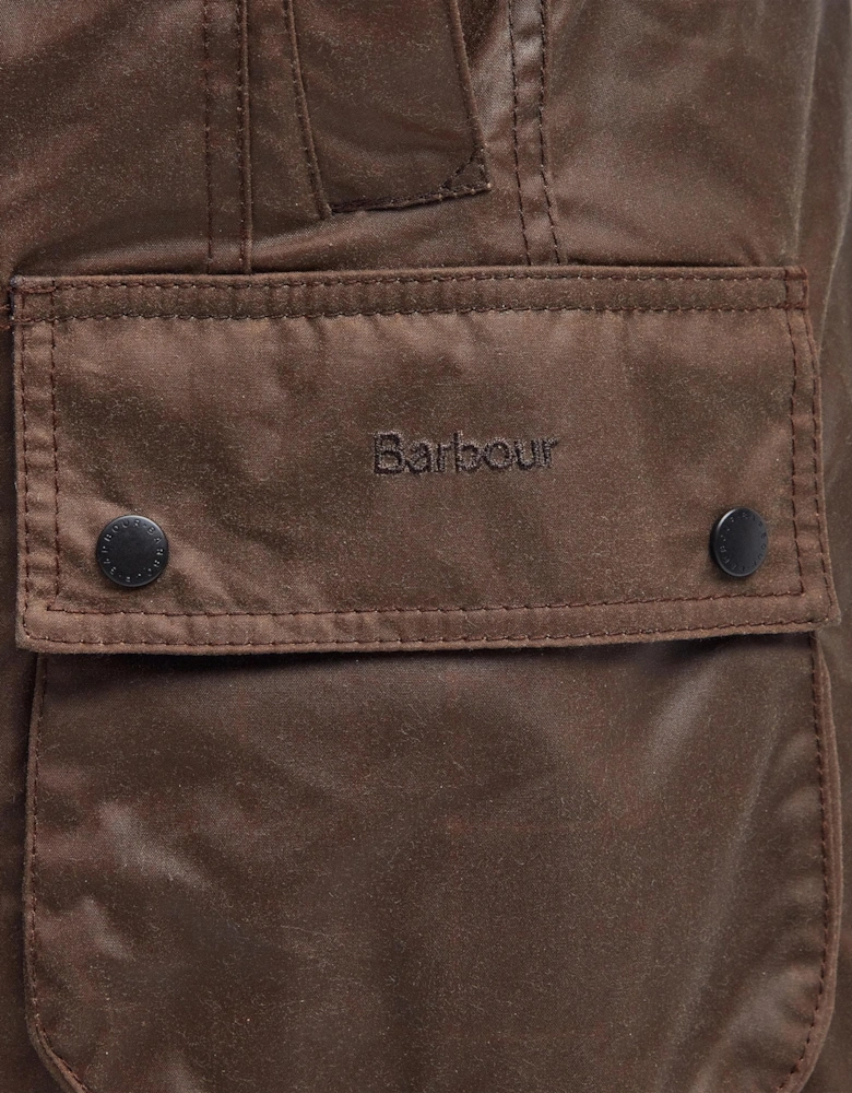 Beadnell Womens Wax Jacket - Bark