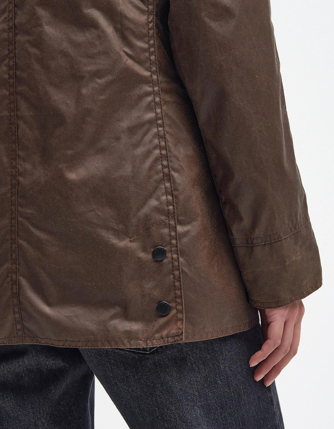 Beadnell Womens Wax Jacket - Bark