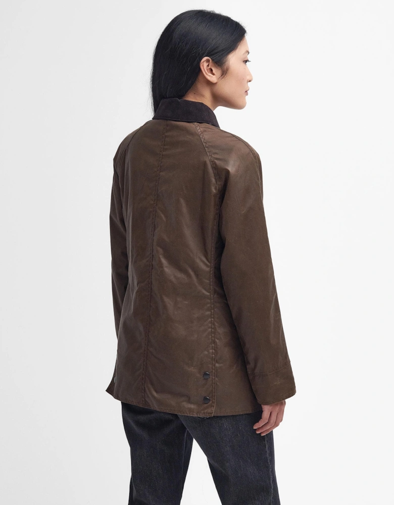 Beadnell Womens Wax Jacket - Bark