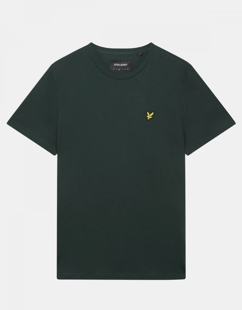 Lyle & Scott Plain Mens T-Shirt TS400VOG - W486 Dark Green