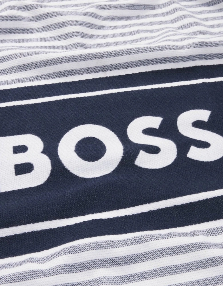 BOSS Orange Riviera Mens Striped Beach Towel