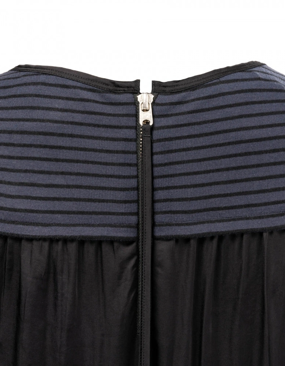S/S Zip Closure Womens Top