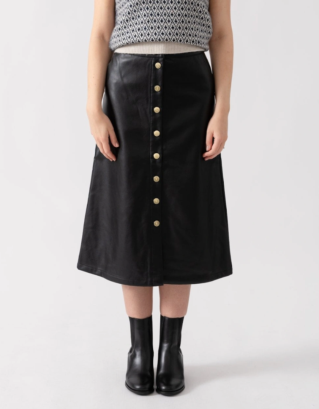 Aria Womens Midi Skirt