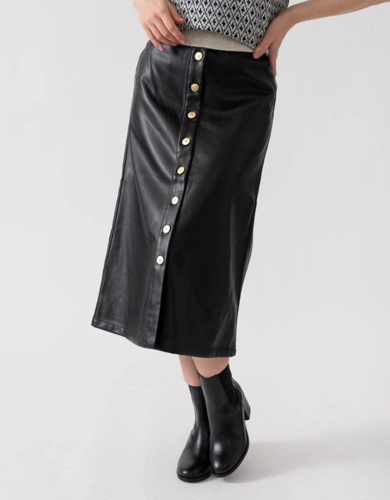 Aria Womens Midi Skirt