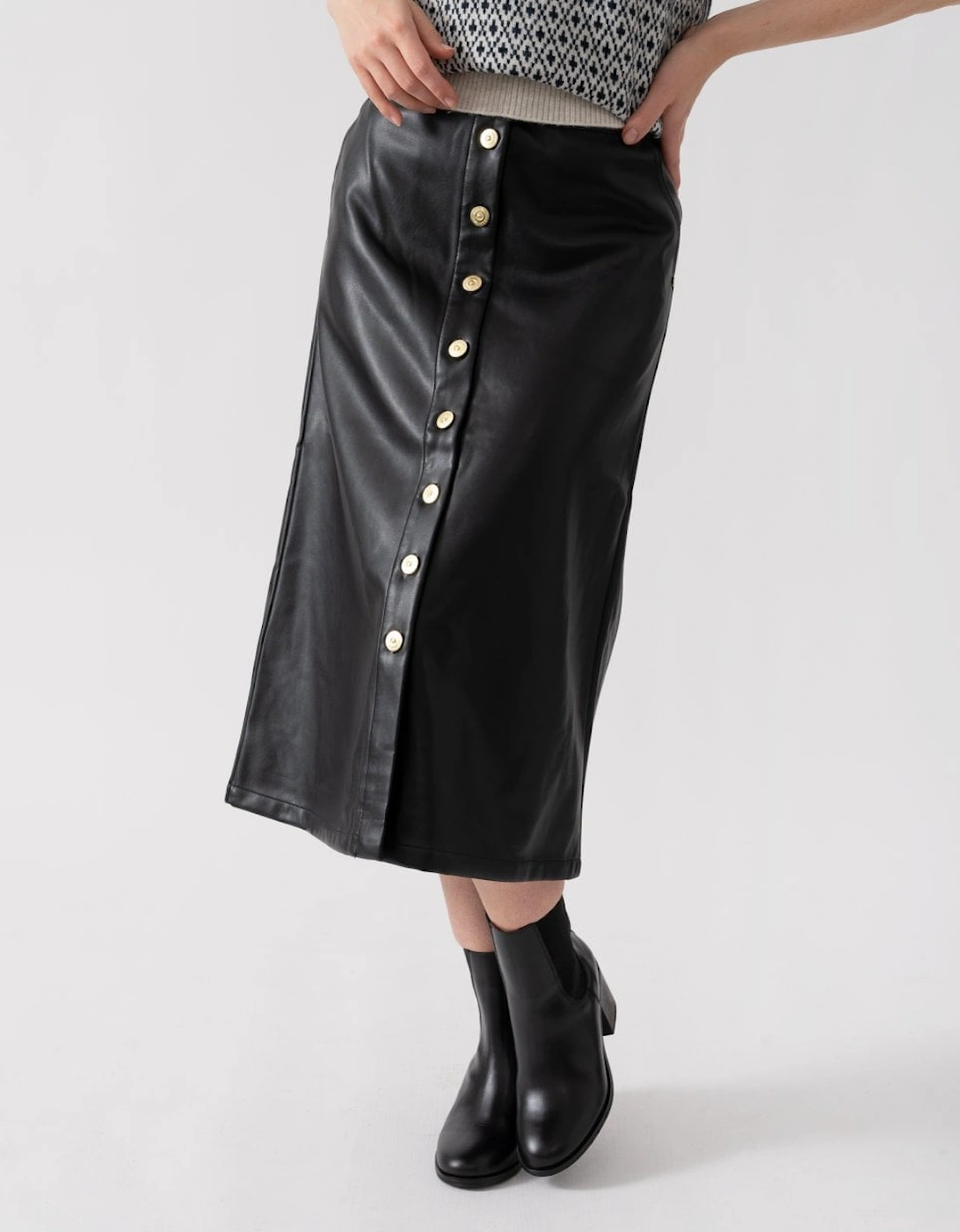 Aria Womens Midi Skirt