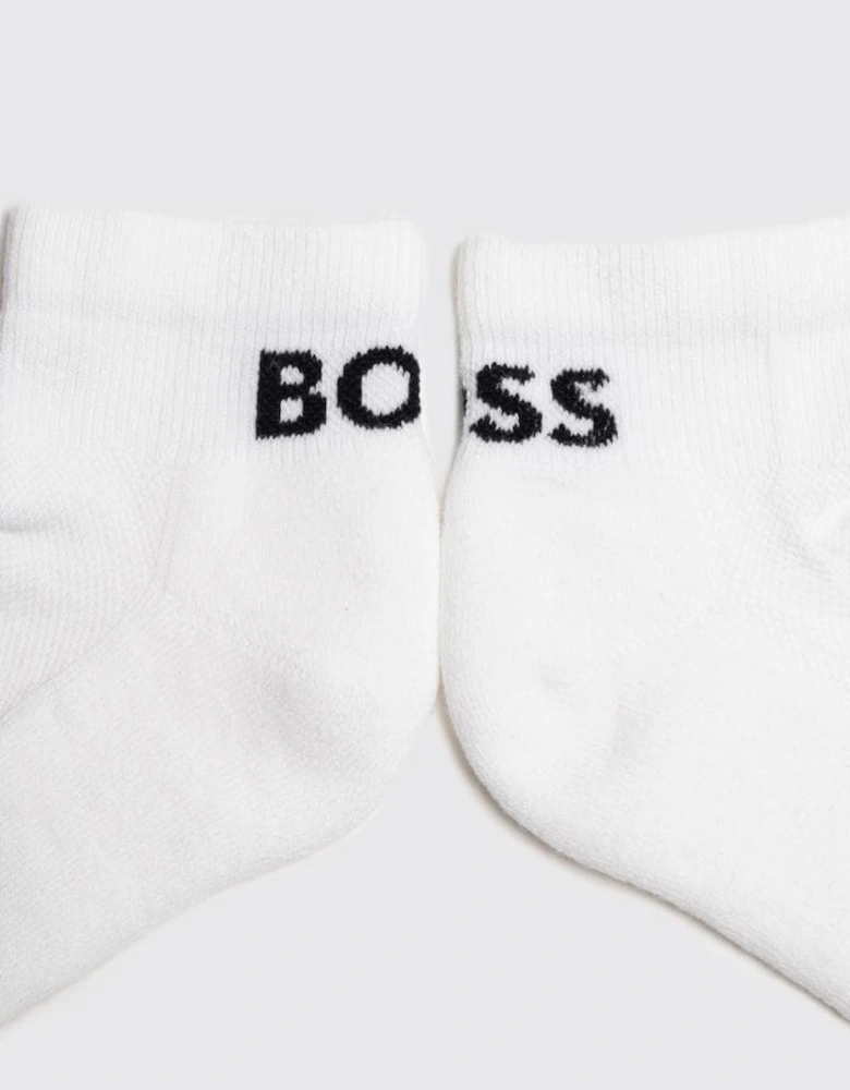 BOSS Orange AS Sport 2 Pack Mens Trainer Socks NOS