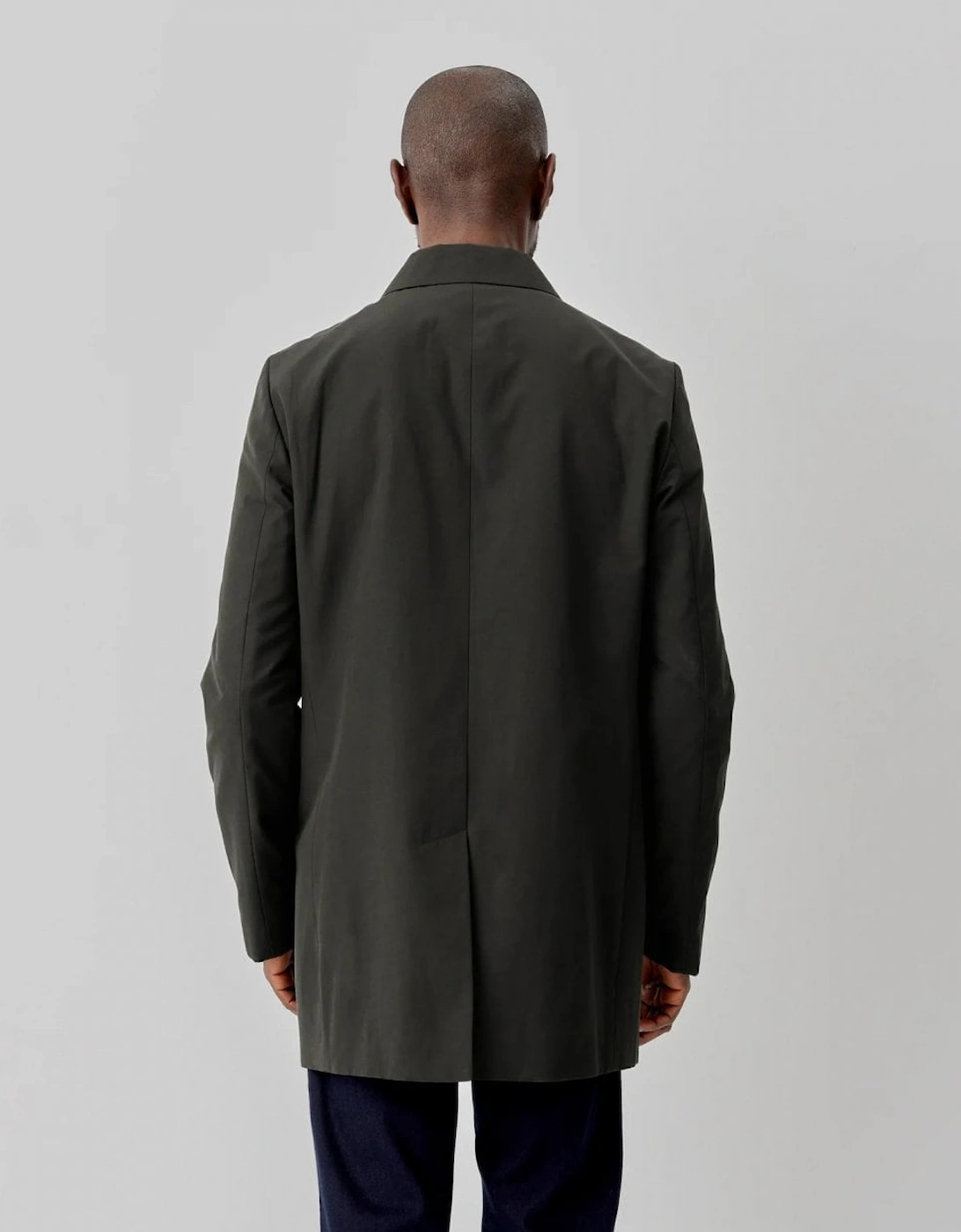 Huntingfield Mens Showerproof Cotton Mac - Khaki