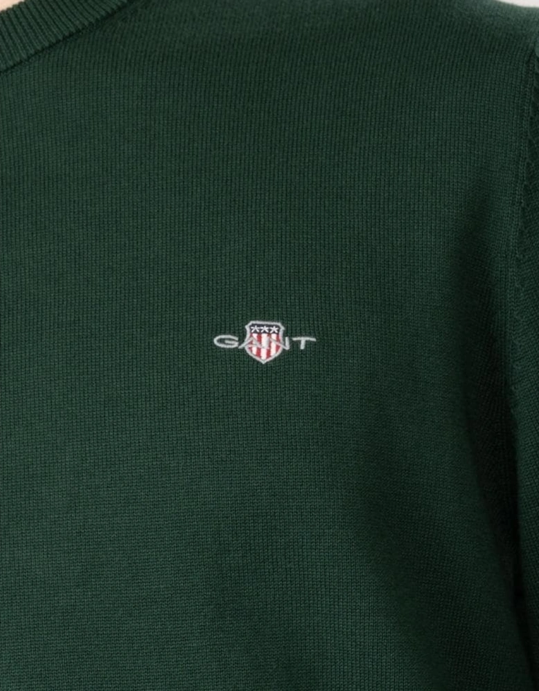 Mens Classic Cotton Crew Neck Jumper