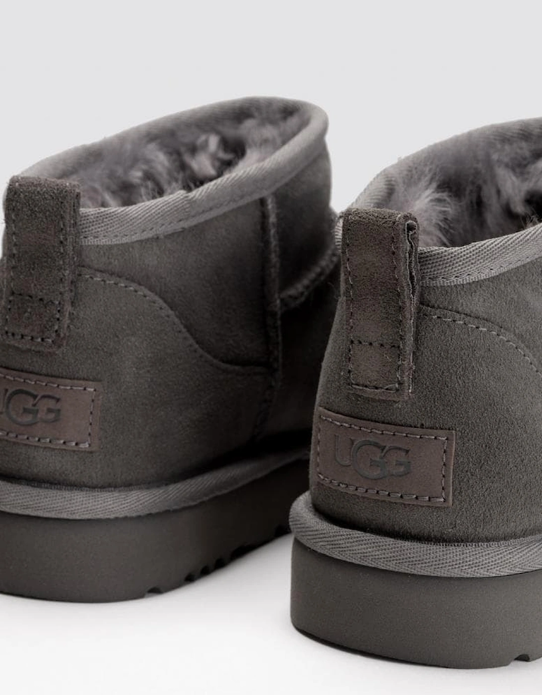 Classic Ultra Mini Womens Boot - Grey