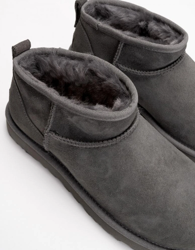 Classic Ultra Mini Womens Boot - Grey