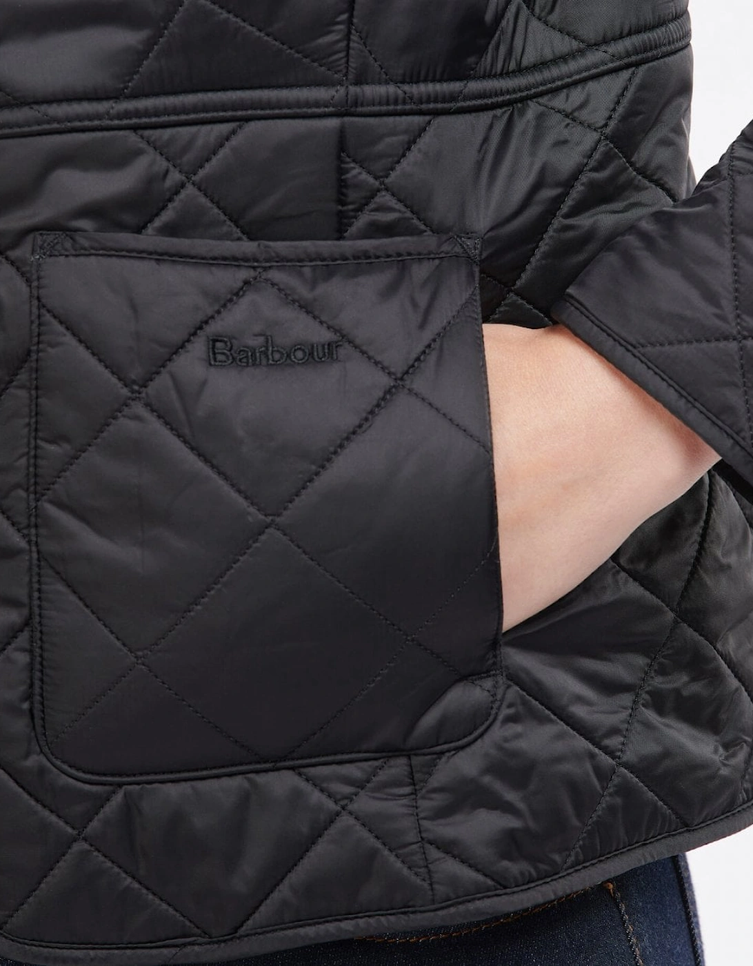 Deveron Polarquilt Womens Jacket - Black/Black