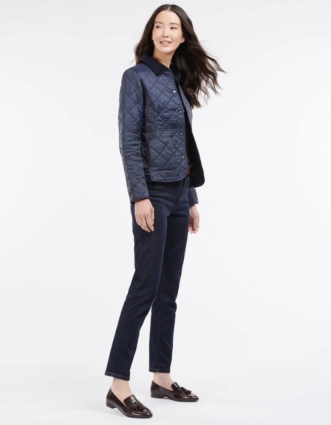 Deveron Polarquilt Womens Jacket - Navy/Navy
