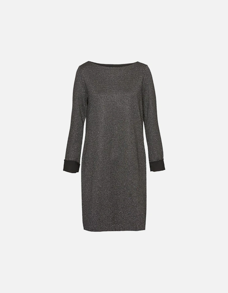 Louna Jersey LS Full Emb Womens Dress