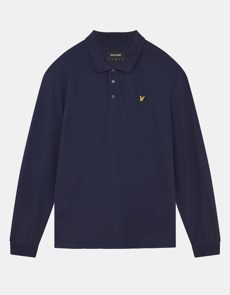 Lyle & Scott Mens Long Sleeve Polo Shirt