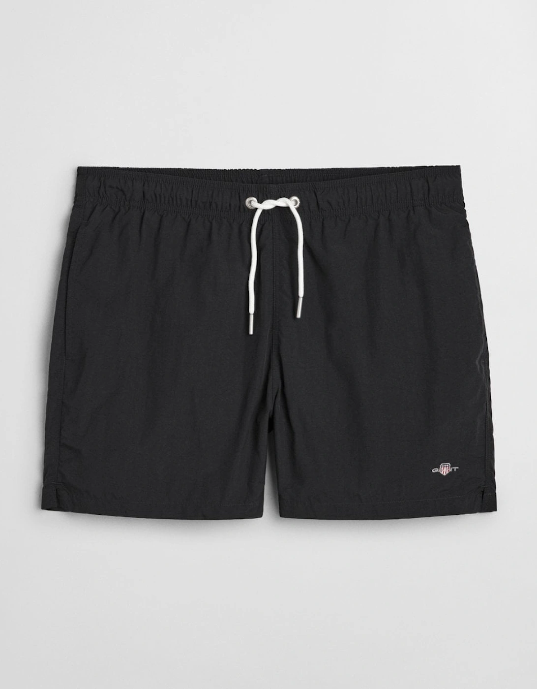 Mens Swim Shorts with Embroidered Shield Logo