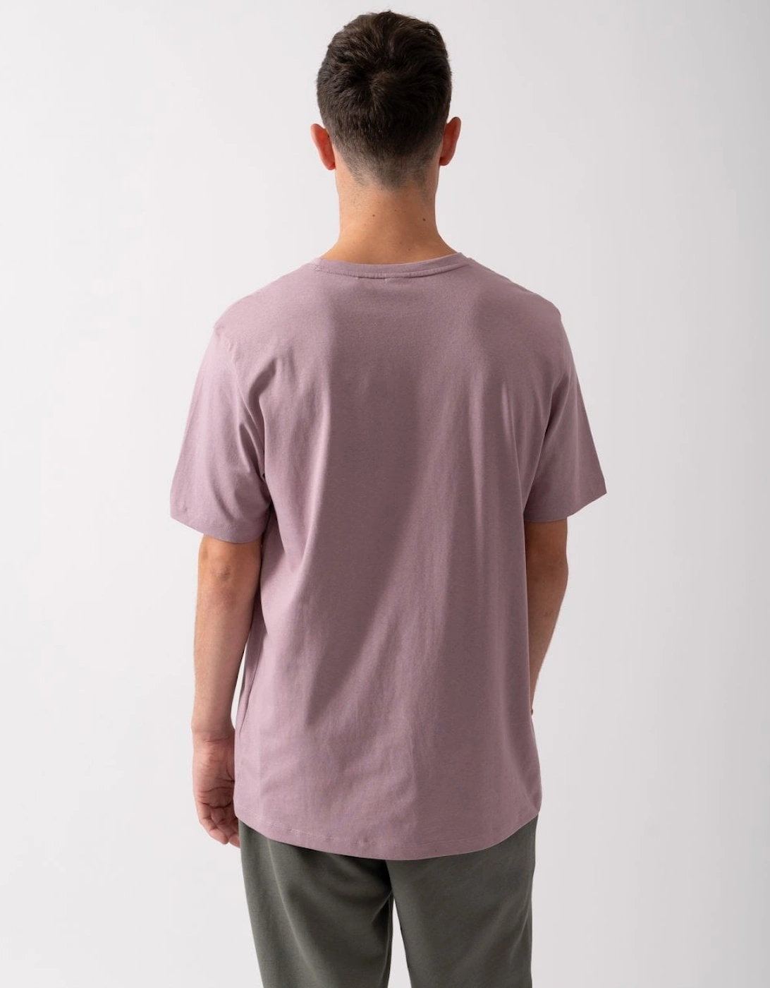 BOSS Orange Tales Mens Cotton-Jersey T-shirt With Logo Patch