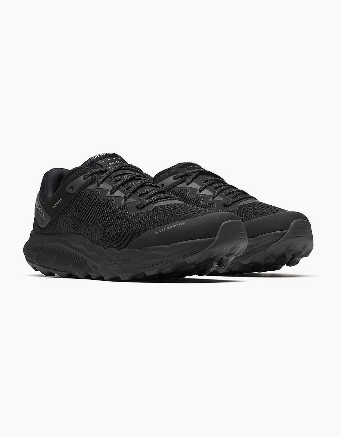 Merrell Women's Merrell Womens Antora 4 Waterproof Walking Shoes - Black