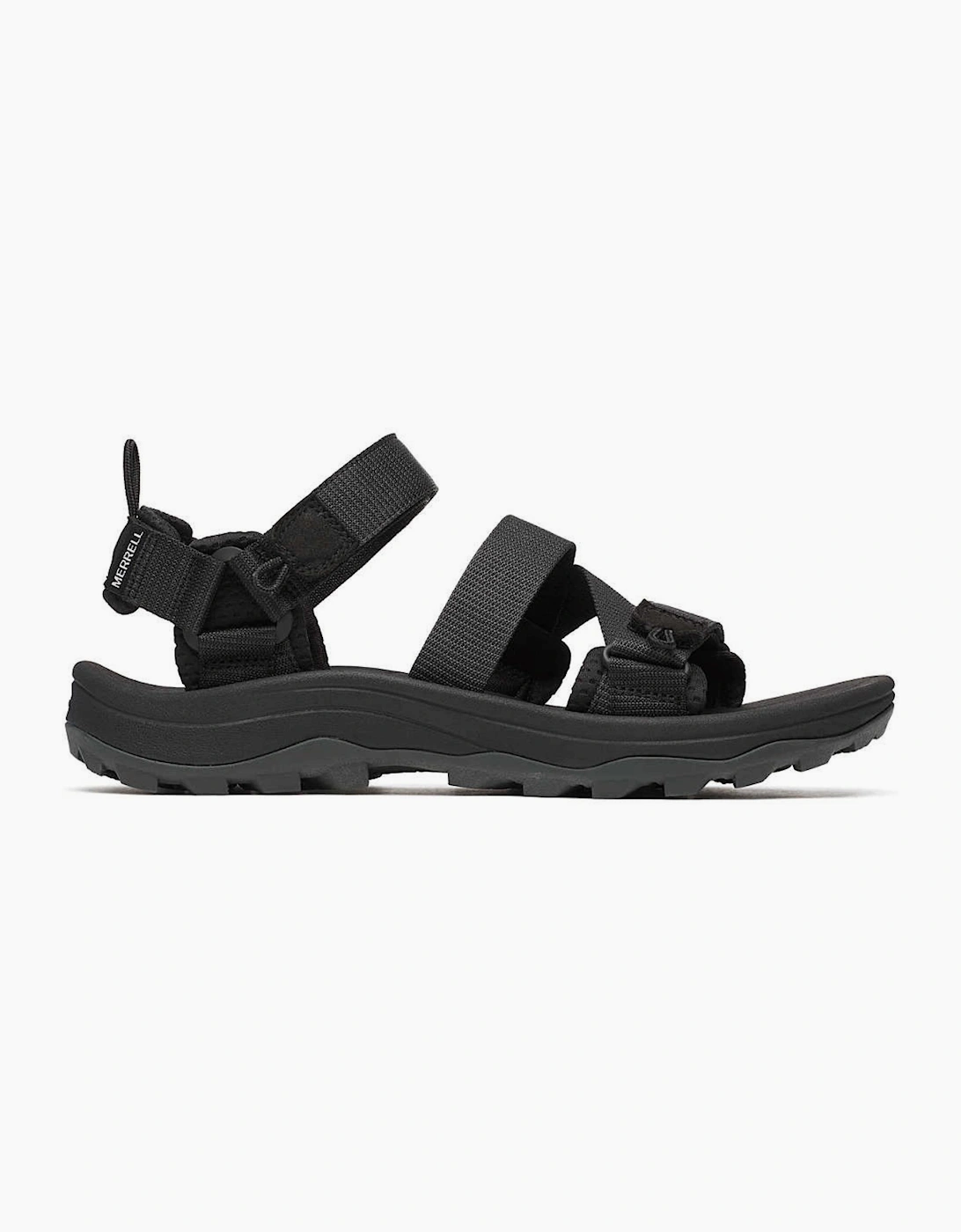 Men's Merrell Mens Speed Fusion Sport RMX Walking Sandals - Black - Size: 9