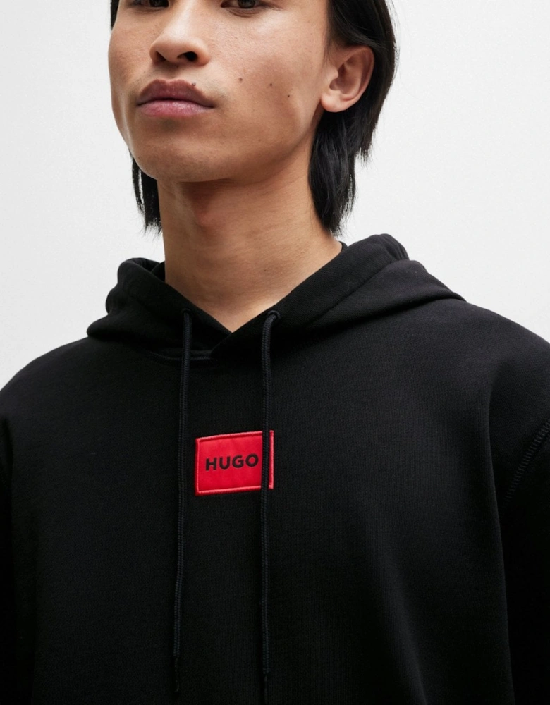 HUGO Daratschi214 Label Logo Mens Hoodie NOS
