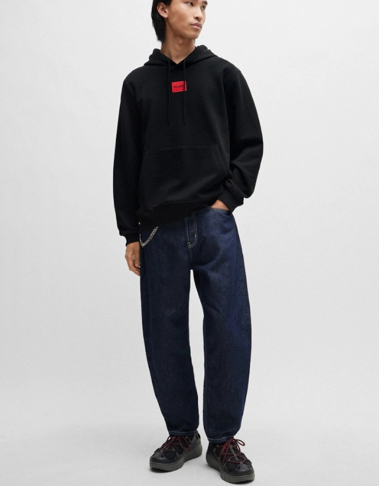 HUGO Daratschi214 Label Logo Mens Hoodie NOS