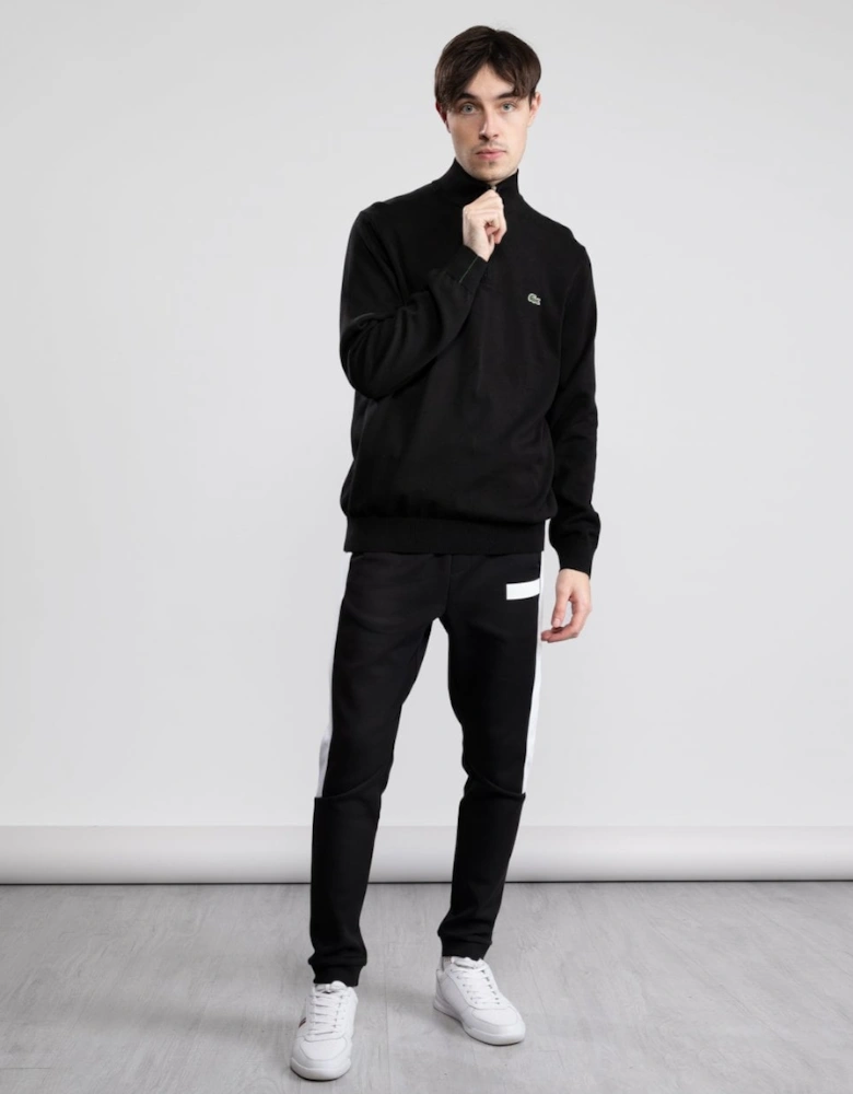 Half Zip Logo Mens Sweatshirt