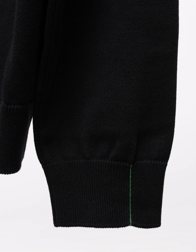 Half Zip Logo Mens Sweatshirt