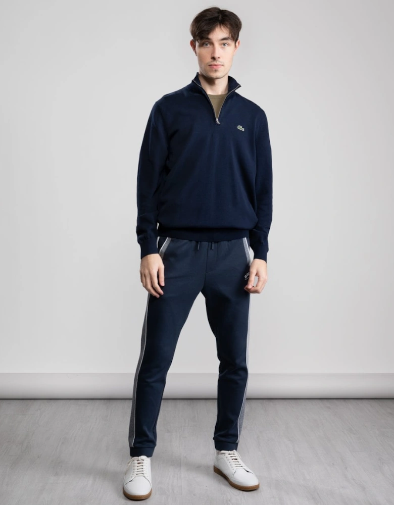Half Zip Logo Mens Sweatshirt