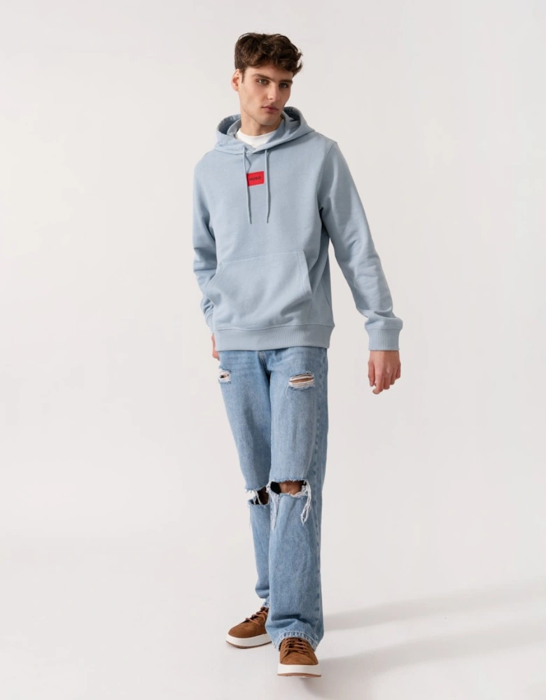 HUGO Daratschi214 Label Logo Mens Hoodie