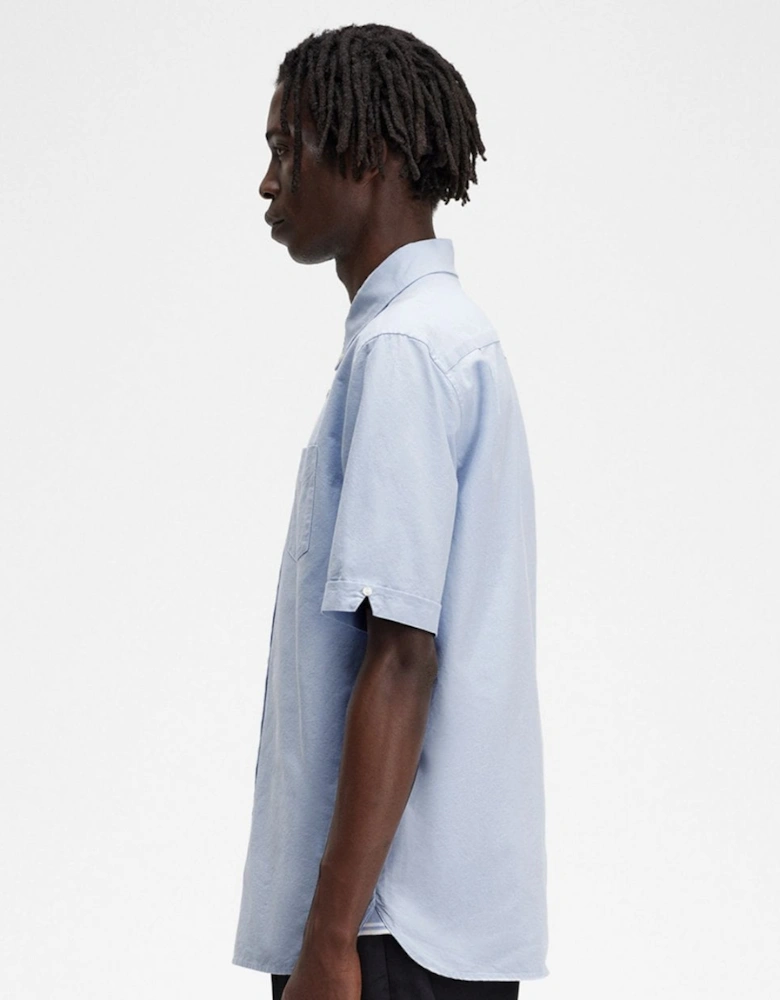 Mens Short Sleeve Oxford Shirt