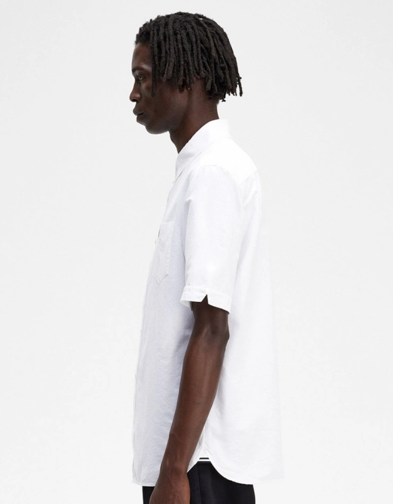 Mens Short Sleeve Oxford Shirt