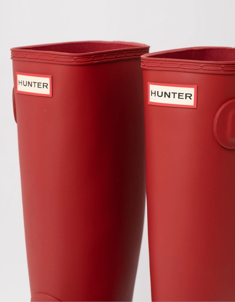 Original Tall Womens Wellies - Military Red