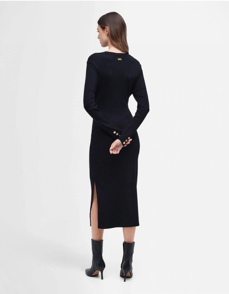 Nebula Womens Slim Midi Dress