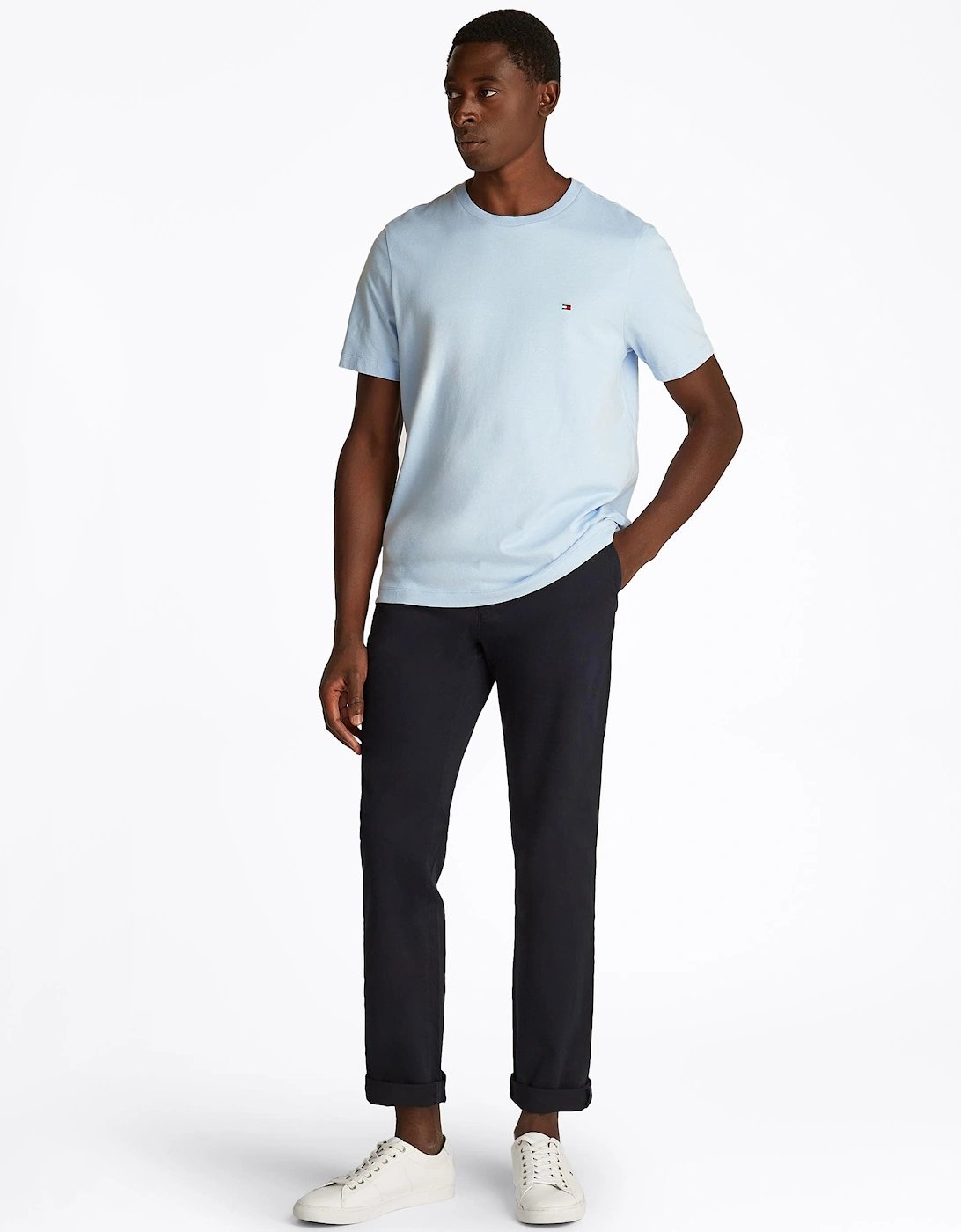 Essential Seasonal Regular Fit Solid Mens T Shirt
