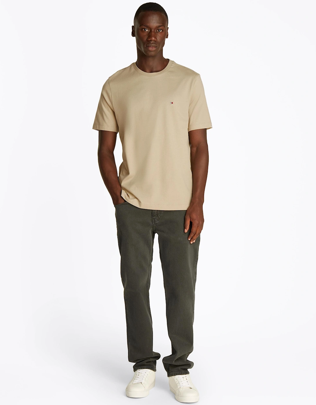 Essential Seasonal Regular Fit Solid Mens T Shirt