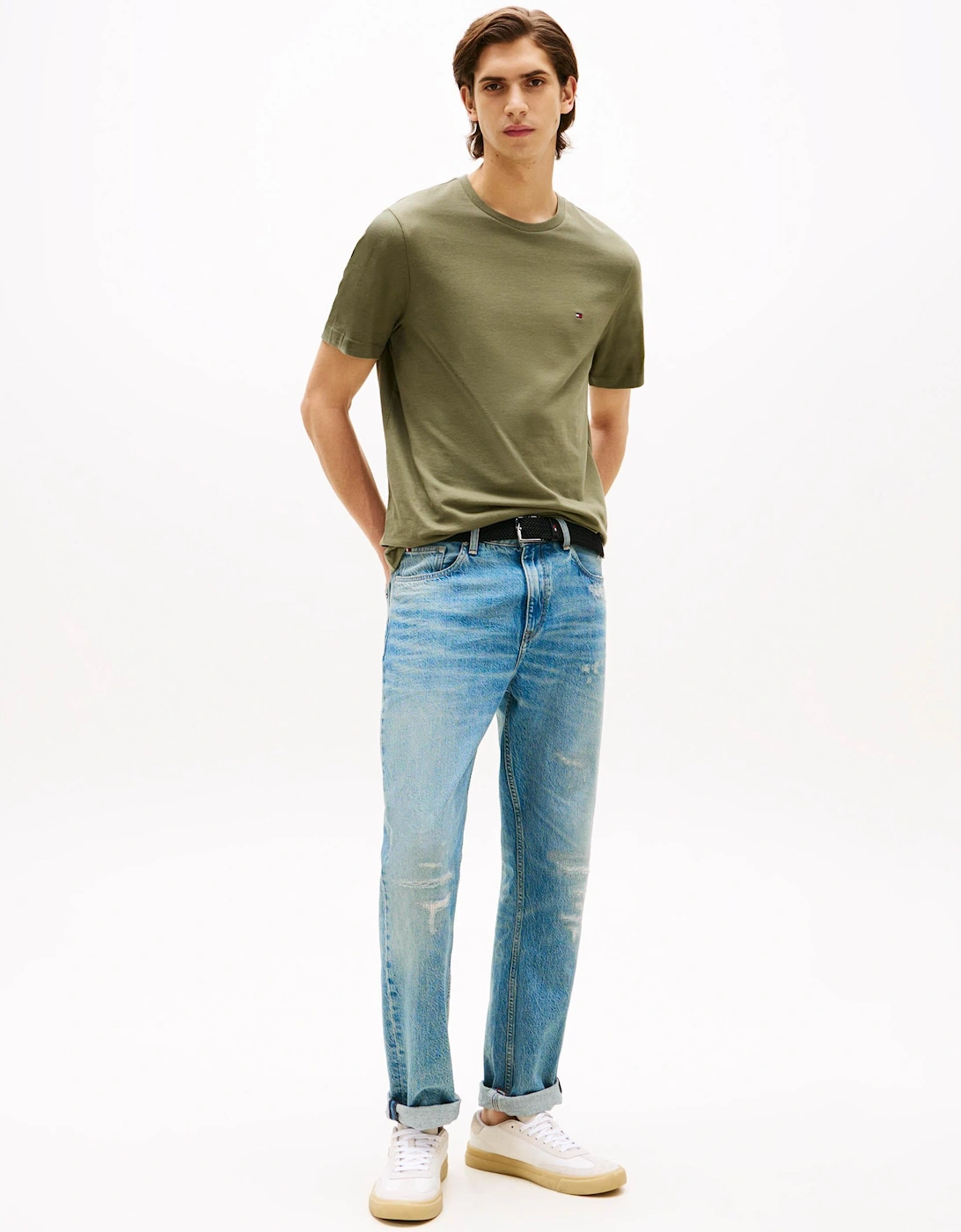 Essential Seasonal Regular Fit Solid Mens T Shirt