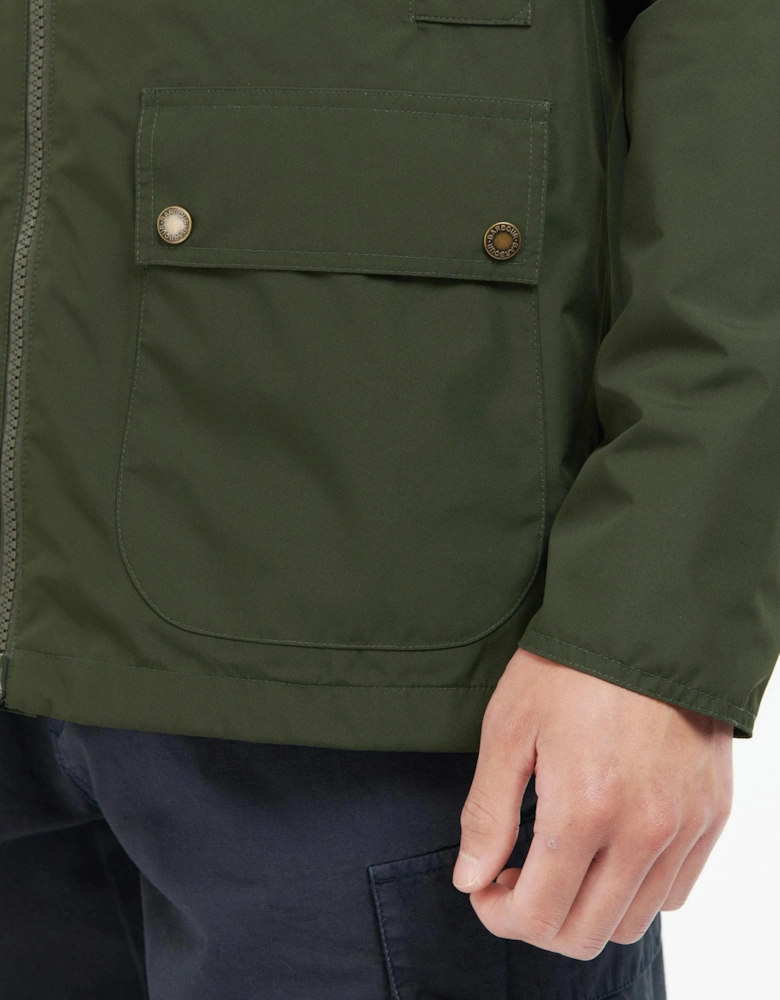 Hooded Domus Mens Waterproof Jacket