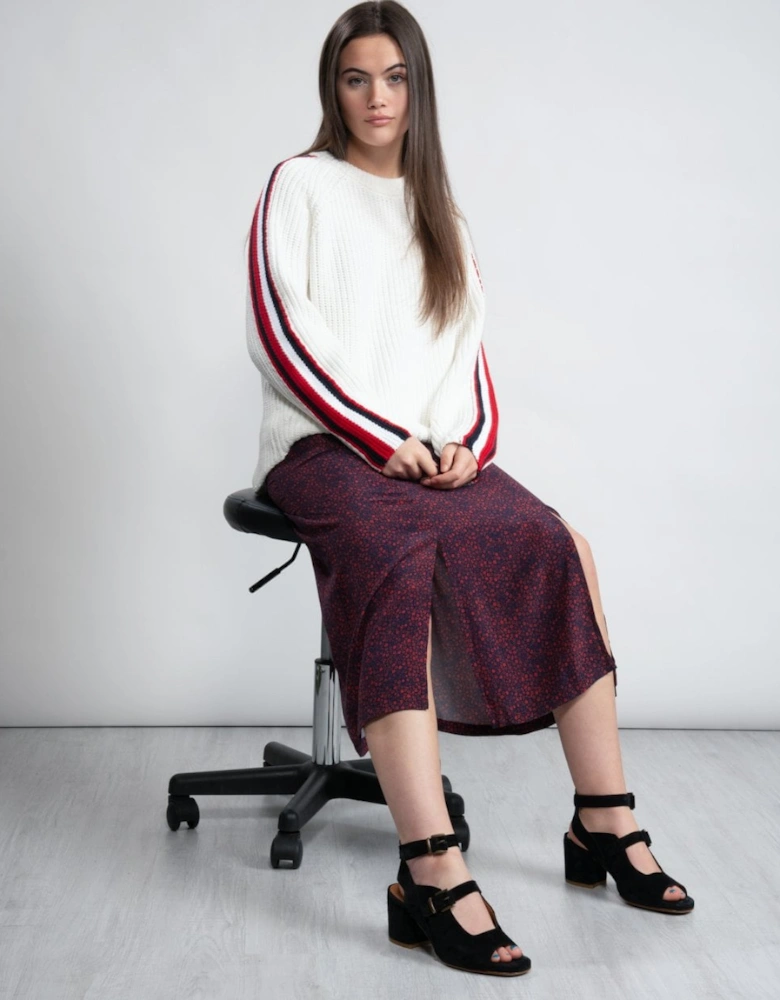 Kacy Womens Midi Skirt