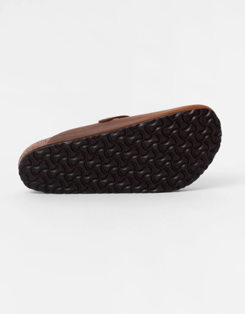 Oiled Nubuck Leather Unisex Clogs