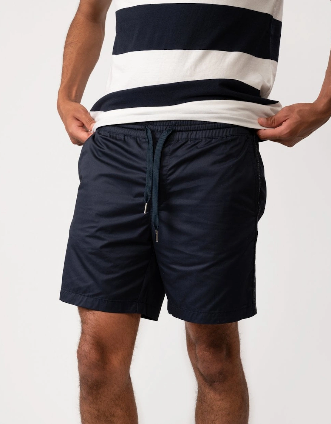 Mens Drawstring Track Shorts