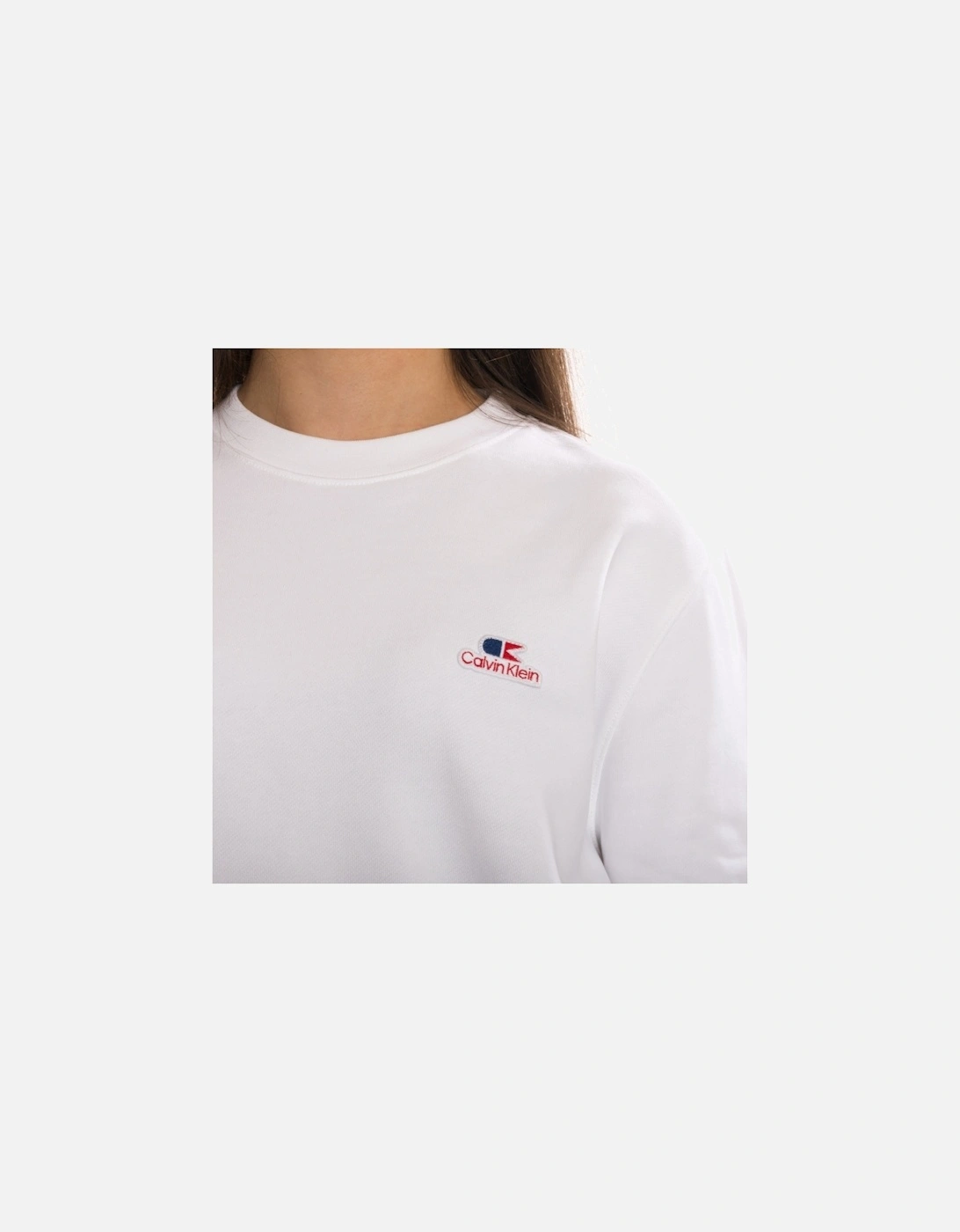 Vintage Logo Small Long Sleeve Womens Sweatshirt