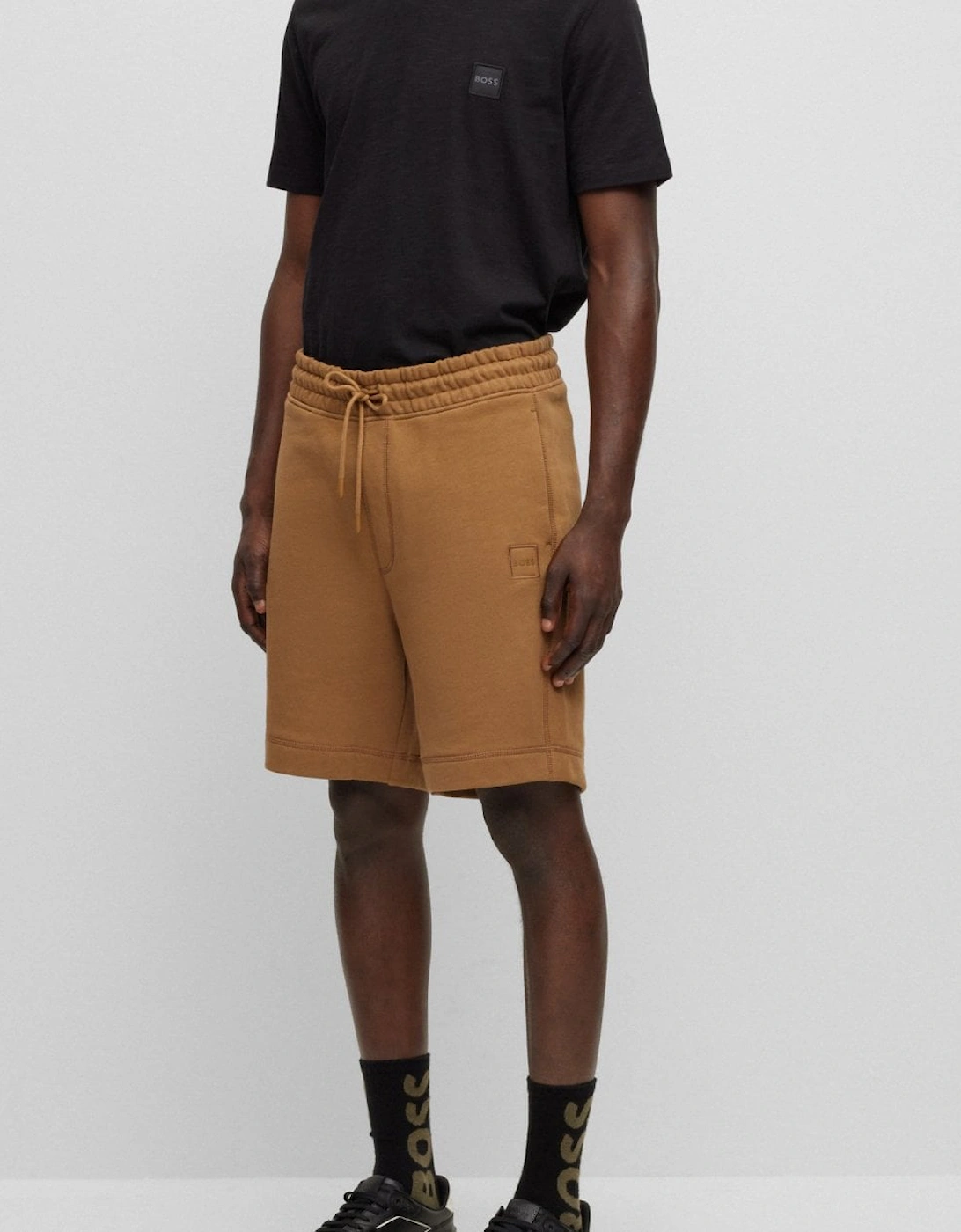 BOSS Orange Sewalk Mens Drawstring Waist Shorts, 3 of 2
