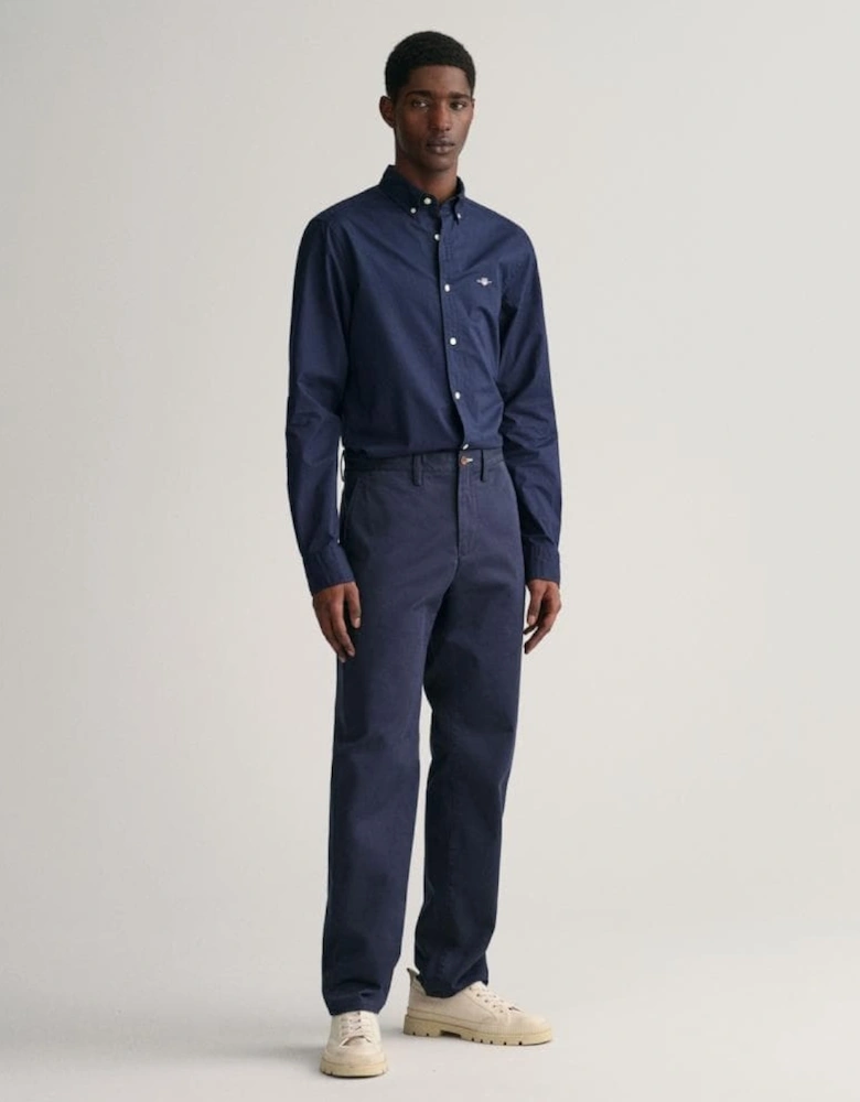 Mens Regular Fit Twill Chinos