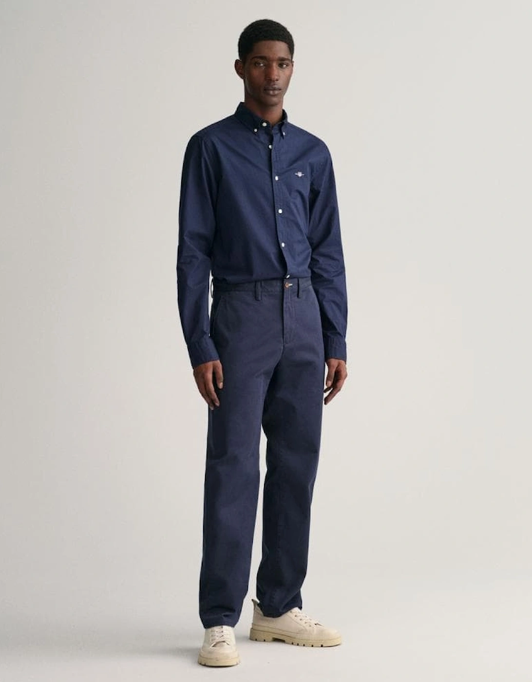 Mens Regular Fit Twill Chinos