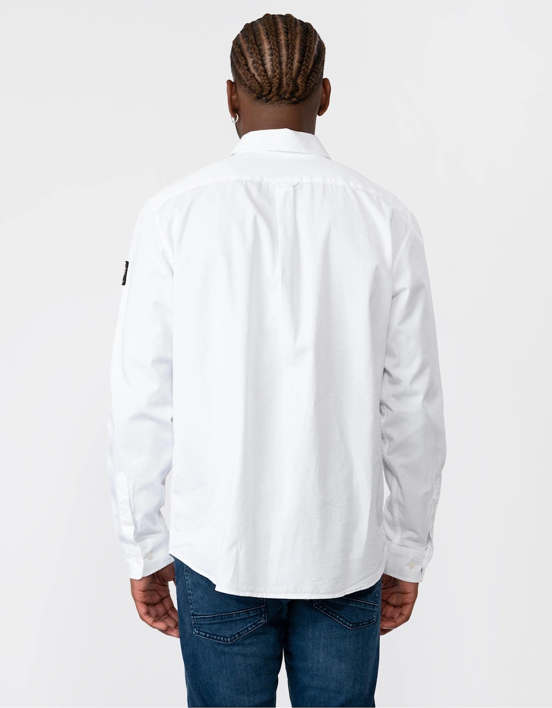 Scale Mens Shirt - White