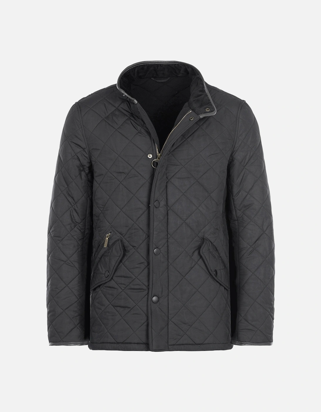 Powell Mens Quilted Jacket - Black