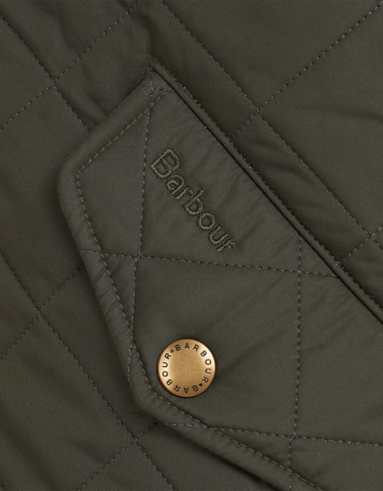 Powell Mens Quilted Jacket - Sage