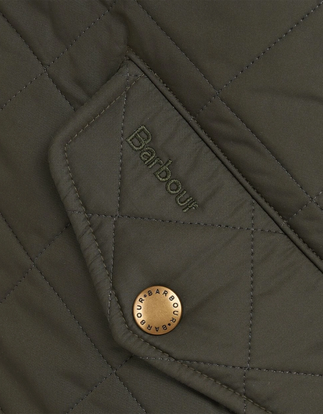 Powell Mens Quilted Jacket - Sage